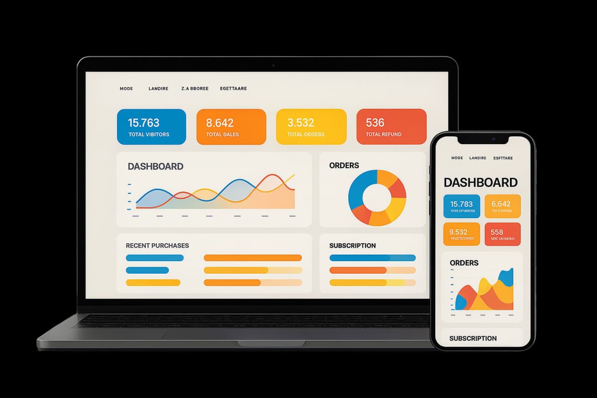 Smart Dashboard with affordable website design in Nepal