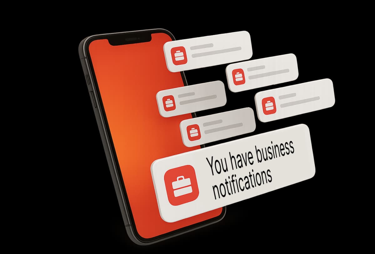 Business Notifications with affordable website design in Nepal