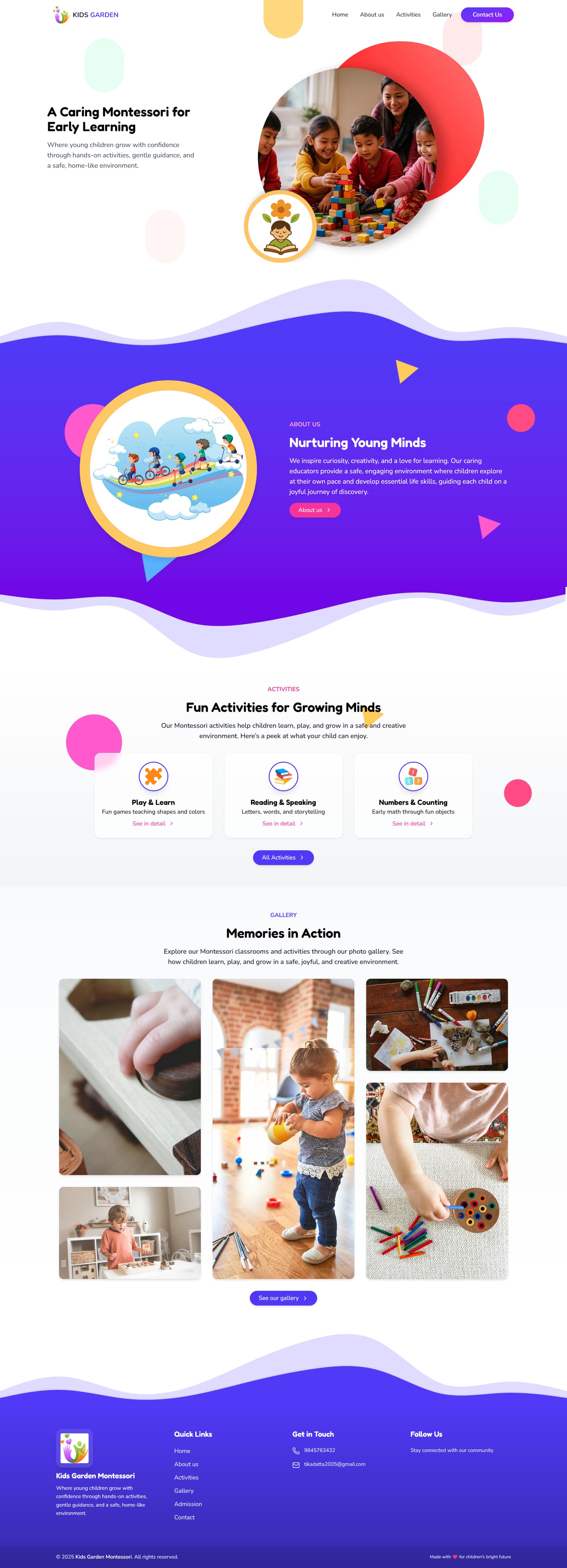 Kids Garden Montessori